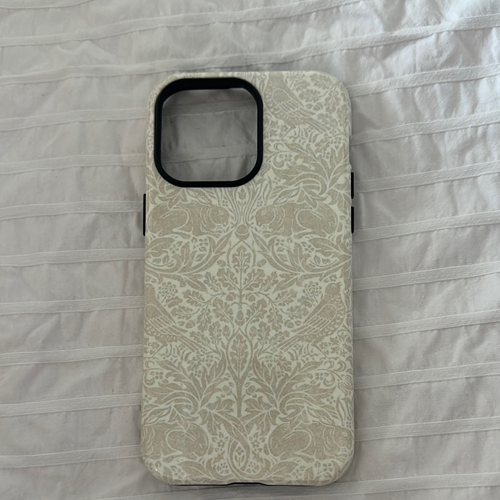 Society6 Elegant Cream Patterned Phone Case